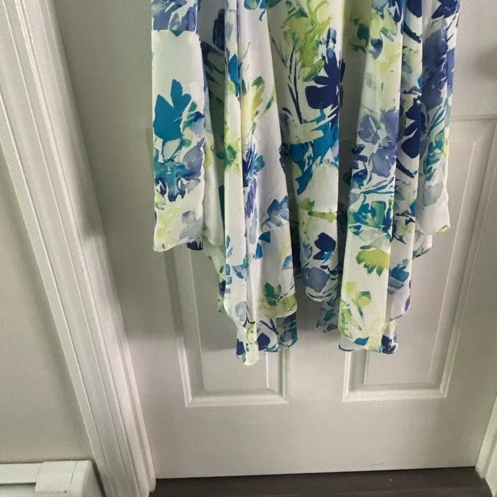 Calvin Klein Blue and Green Sundress - Picture 2 of 5
